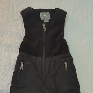 White Sierra Kid's Snow Bibs 3T